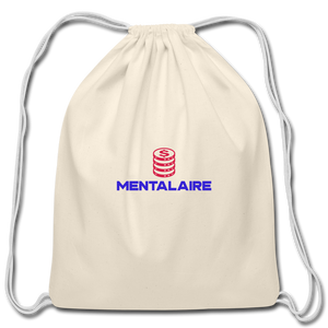 MENTALAIRE Cotton Drawstring Bag - natural