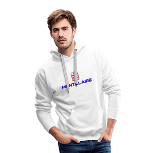 MENTALAIRE Men’s Premium Hoodie - white