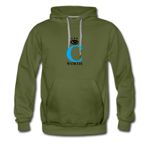 Load image into Gallery viewer, Men’s Premium Hoodie - olive green