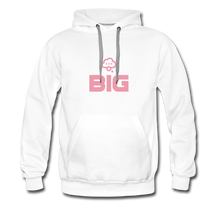 Load image into Gallery viewer, Think Big Men’s Premium Hoodie - white