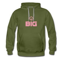 Load image into Gallery viewer, Think Big Men’s Premium Hoodie - olive green