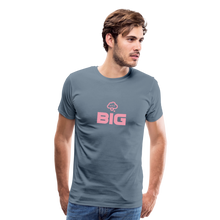 Load image into Gallery viewer, Think BIG Men's Premium T-Shirt - steel blue