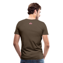 Load image into Gallery viewer, Think BIG Men's Premium T-Shirt - noble brown