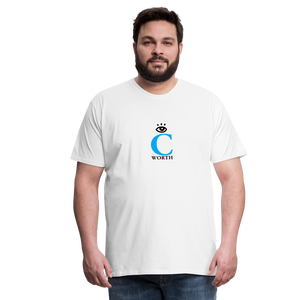 I C WORTH Men's Premium T-Shirt - white