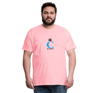 I C WORTH Men's Premium T-Shirt - pink