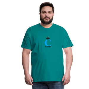 I C WORTH Men's Premium T-Shirt - teal