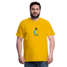 Load image into Gallery viewer, I C WORTH Men&#39;s Premium T-Shirt - sun yellow