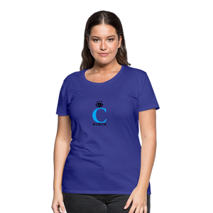 I C WORTH Women’s Premium T-Shirt - royal blue