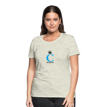 Load image into Gallery viewer, I C WORTH Women’s Premium T-Shirt - heather oatmeal