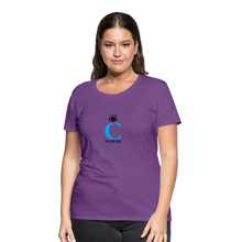 Load image into Gallery viewer, I C WORTH Women’s Premium T-Shirt - purple