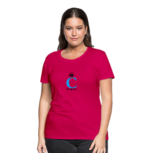 I C WORTH Women’s Premium T-Shirt - dark pink