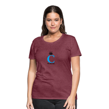 Load image into Gallery viewer, I C WORTH Women’s Premium T-Shirt - heather burgundy