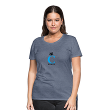 Load image into Gallery viewer, I C WORTH Women’s Premium T-Shirt - heather blue