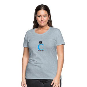 I C WORTH Women’s Premium T-Shirt - heather ice blue