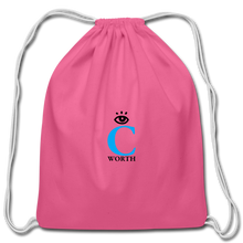 Load image into Gallery viewer, I C WORTH Cotton Drawstring Bag - pink