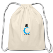Load image into Gallery viewer, I C WORTH Cotton Drawstring Bag - natural