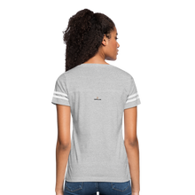 Load image into Gallery viewer, Adverse Resistant Women’s Vintage Sport T-Shirt - heather gray/white