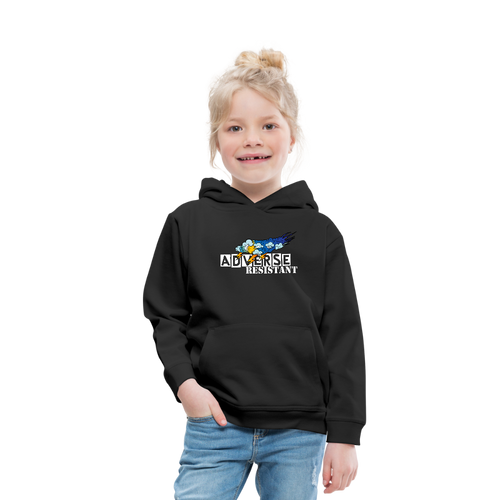 Adverse Resistant Kids‘ Premium Hoodie - black