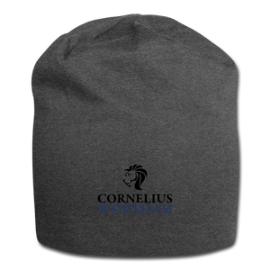 CORNELIUS WORTHAM Jersey Beanie - charcoal gray
