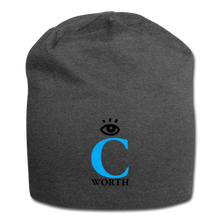 Load image into Gallery viewer, I C Worth Jersey Beanie - charcoal gray
