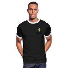 Load image into Gallery viewer, KORN Men&#39;s Ringer T-Shirt - black/white