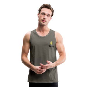 KORN Men’s Premium Tank - asphalt gray