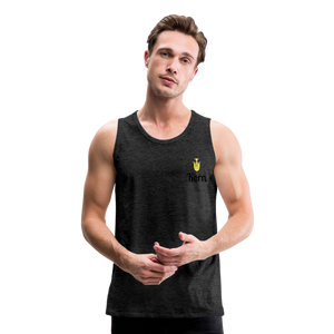 KORN Men’s Premium Tank - charcoal gray