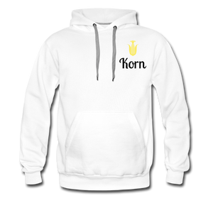 KORN Men’s Premium Hoodie - white