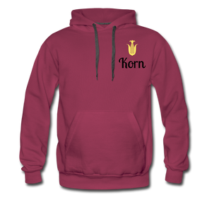 KORN Men’s Premium Hoodie - burgundy