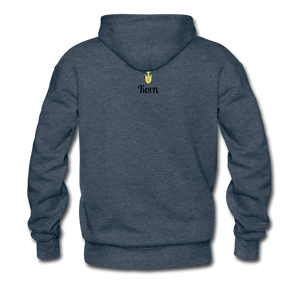 KORN Men’s Premium Hoodie - heather denim