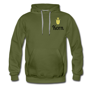 KORN Men’s Premium Hoodie - olive green