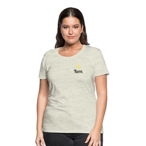 KORN Women’s Premium T-Shirt - heather oatmeal