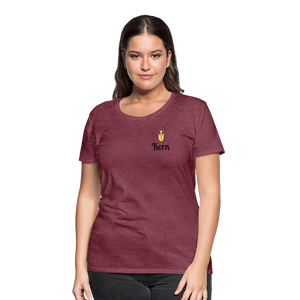KORN Women’s Premium T-Shirt - heather burgundy