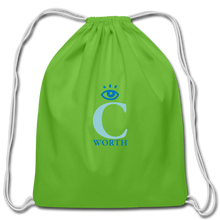 Load image into Gallery viewer, I C Worth Cotton Drawstring Bag - clover