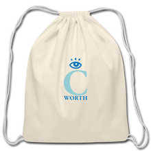 Load image into Gallery viewer, I C Worth Cotton Drawstring Bag - natural