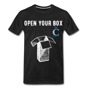 Open Your Box I C WORTH Men's Premium T-Shirt - black