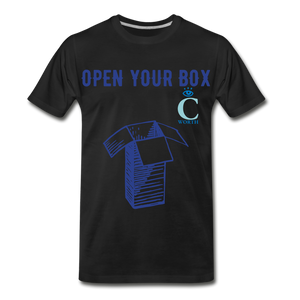 Open Your Box I C WORTH Men's Premium T-Shirt - black