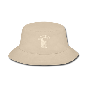 Open Your Box Bucket Hat - cream