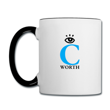 Load image into Gallery viewer, I C WORTH Coffee Mug - white/black