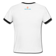 Load image into Gallery viewer, Mentalaire Men&#39;s Ringer T-Shirt - white/black