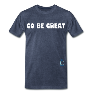 GBG Men's Premium T-Shirt - heather blue