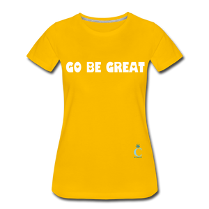 GBG Women’s Premium T-Shirt - sun yellow