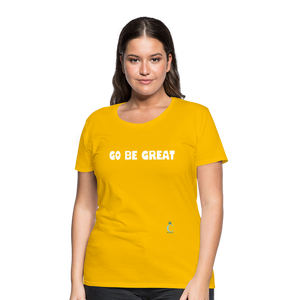 GBG Women’s Premium T-Shirt - sun yellow