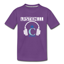 Load image into Gallery viewer, I C WORTH Kids&#39; Premium T-Shirt - purple