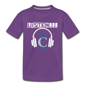 I C WORTH Kids' Premium T-Shirt - purple