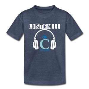 I C WORTH Kids' Premium T-Shirt - heather blue