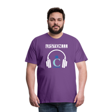 Load image into Gallery viewer, I C WORTH Men&#39;s Premium T-Shirt - purple