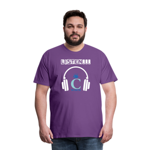I C WORTH Men's Premium T-Shirt - purple