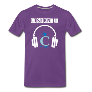 I C WORTH Men's Premium T-Shirt - purple