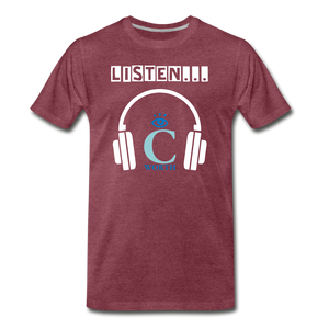 I C WORTH Men's Premium T-Shirt - heather burgundy